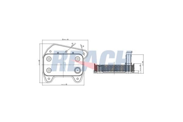 Motor Yağ Soğutucu Chrysler PT Cruiser (2000->) BEHR 8MO 376 726-321