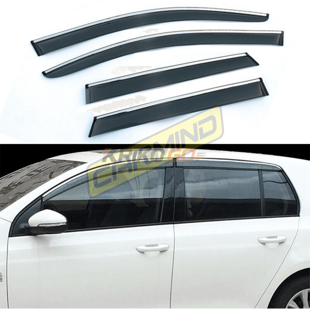 Volkswagen Golf 6 Krom Çıtalı Cam Rüzgarlığı 2009-2012