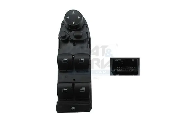 Cam Açma Düğmesi Çerçevesi Ön Sol BMW 3 Serisi Sedan (E90)(2004->) MCAR AN-3514FS