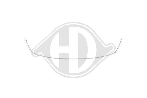 Tampon Panjur Çıtası Ön Renault Megane III Coupe / Cabrio (04.2010->) EUROBUMP REN07ME080