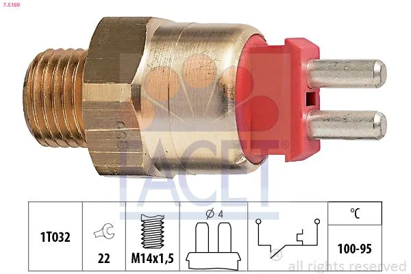Fan Müşürü Mercedes 124 Sedan (BM 124)(11.1984->) HATTAT 3130010