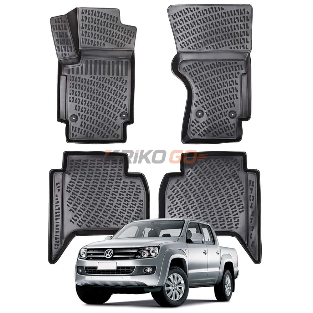 Volkswagen Amarok 3D Havuzlu Paspas 2009 Sonrası