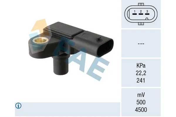 MAP Sensörü Mercedes SLK -Serisi Roadster (BM 172)(12.2010->) BITAPART BME379008
