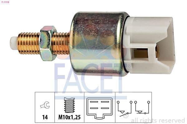 Fren Müşürü Honda Civic Coupe (EJ6/8)(02.1996->) CALORSTAT BS4561
