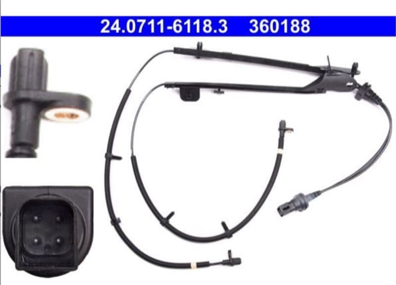 ABS HIZ SENSORU 937MM+958MM FORD FIESTA IV FUSION MAZDA 2