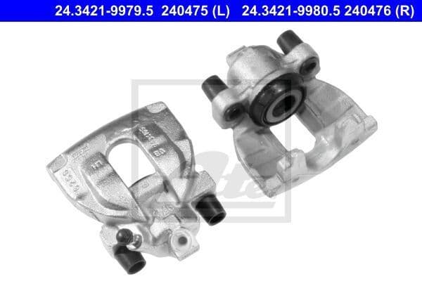 FREN KALIPERİ 42MM SOL ARKA 240475 VOLVO S60 S80 V70 XC70 1997>