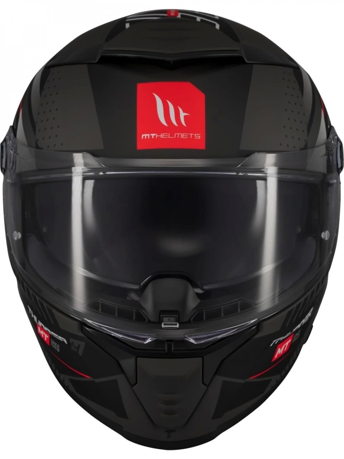 Mt Kask Ff118bsv Thunder 4 R Sv Lumınence D1 Parlak Siyah Gri