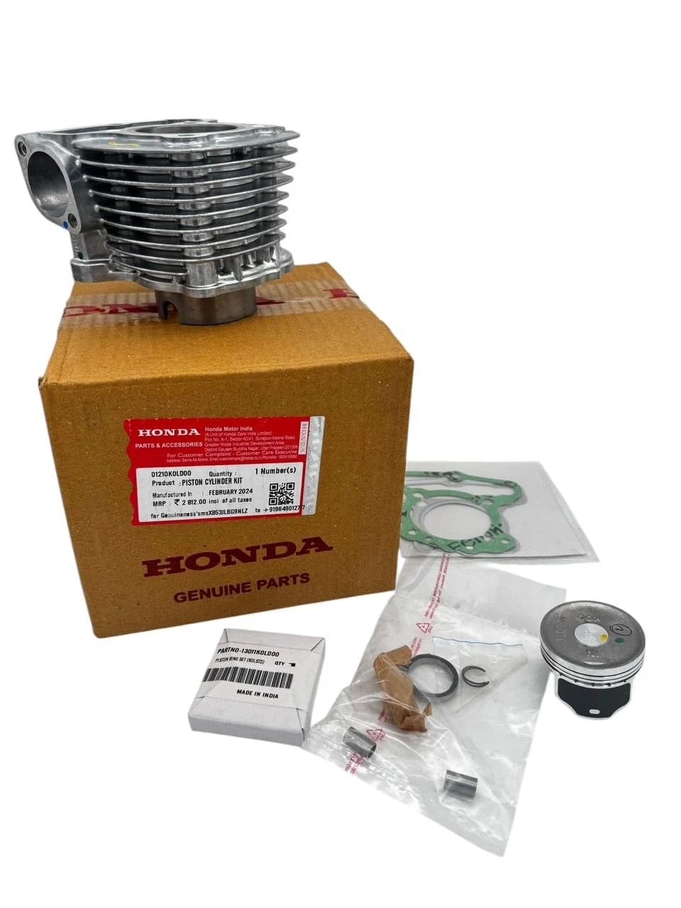 Honda Actıva125 2023-2025 Silindir Seti (orj) 01210-kol-d00