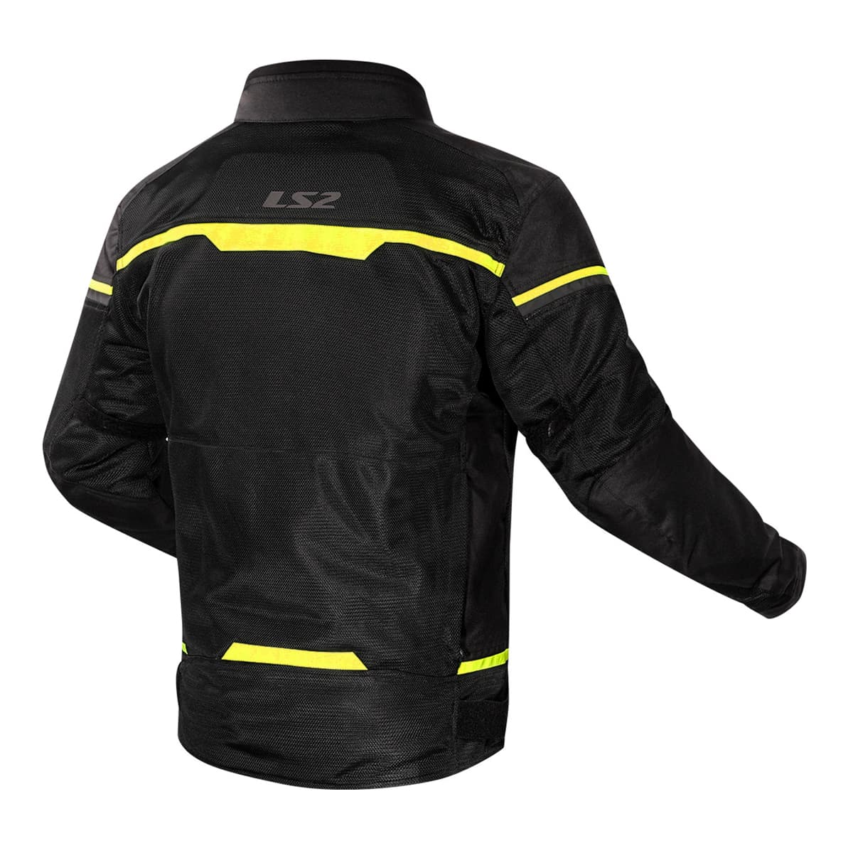 Ls2 Rıva Yazlık Mont Siyah - Neon Sarı