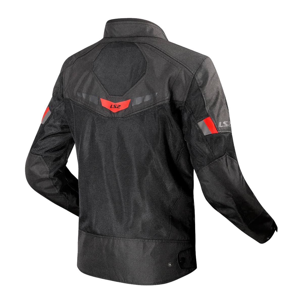Ls2 Blade Aır Yazlık Mont Siyah - Kırmızı