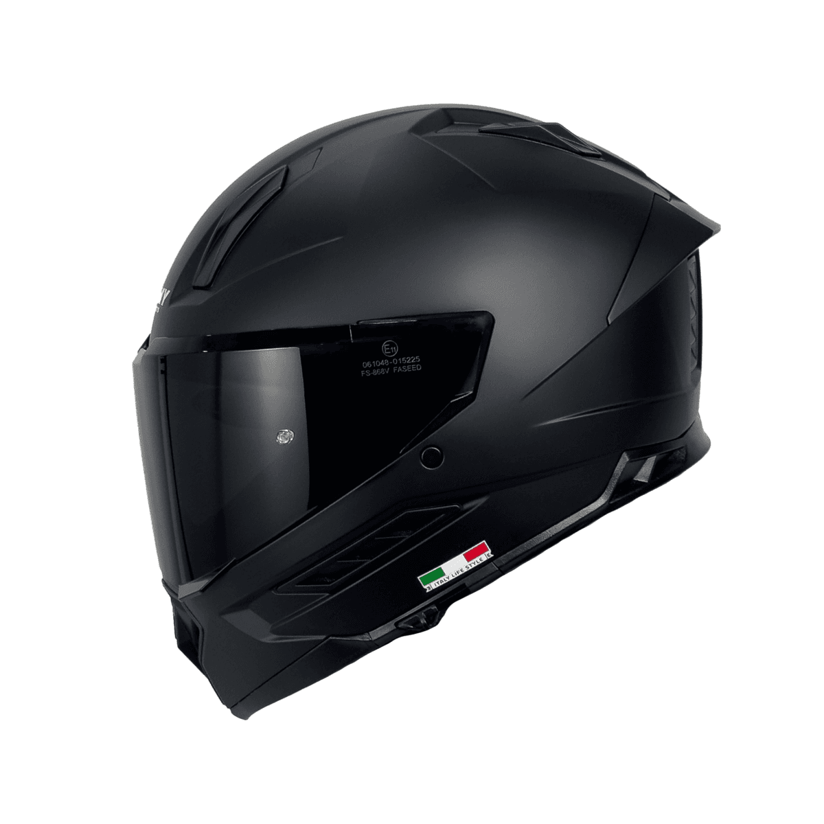Sway Sw 868 Kapalı Kask Mat Siyah
