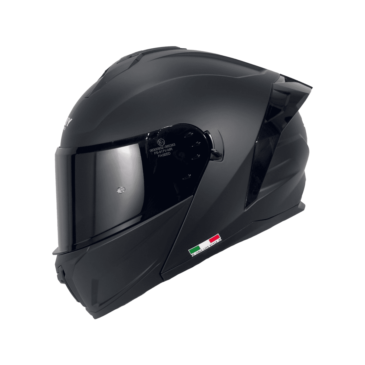 Sway Sw 919 Çene Açılır Kask Mat Siyah