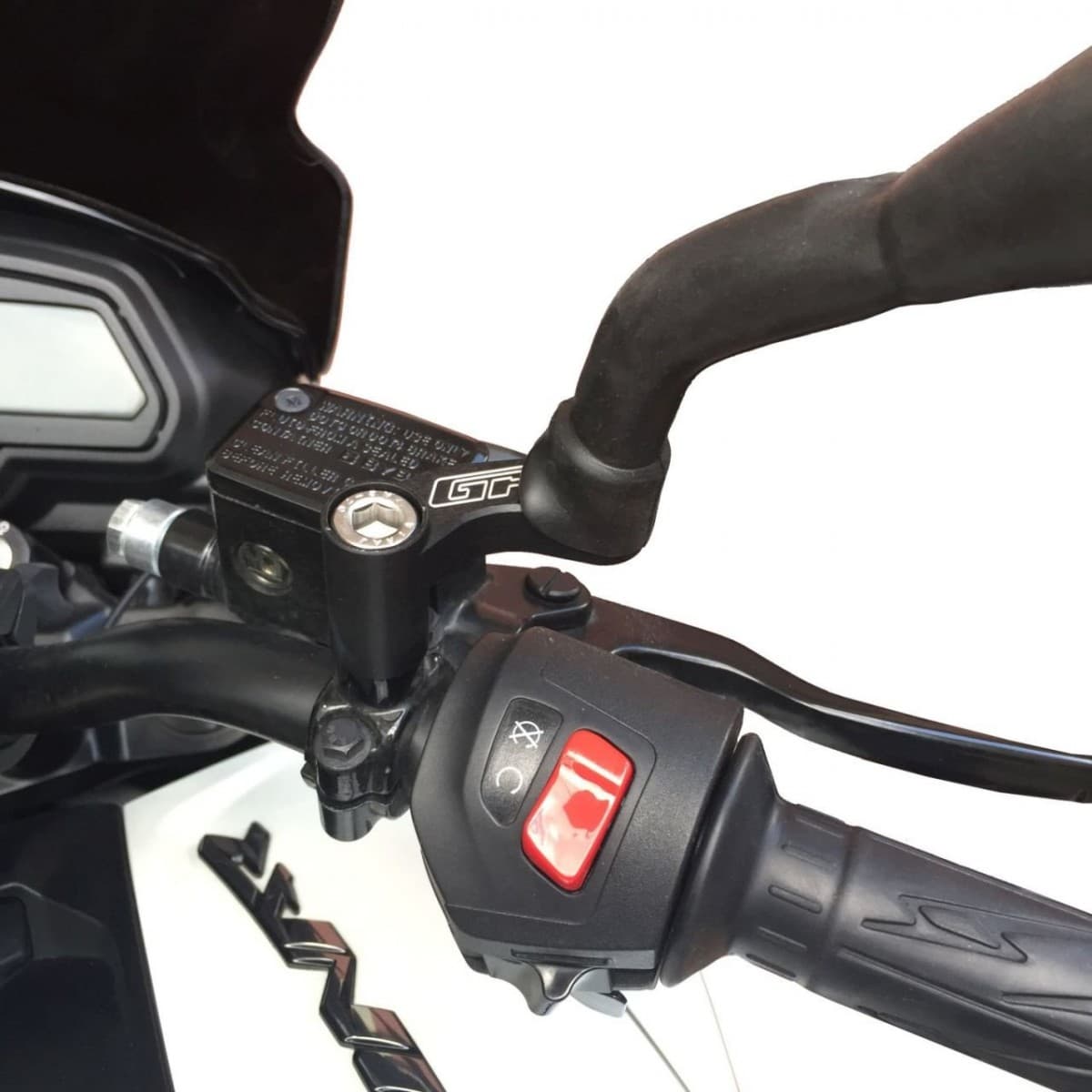 Gp Kompozit Ayna Uzatma Genişletme Aparatı 10mm Ve 8mm Dipli - Sağ Ters Diş Aynalar İçin Pulsar Ns200 Domınar 400 Cbf150 Ybr125 2011-2024