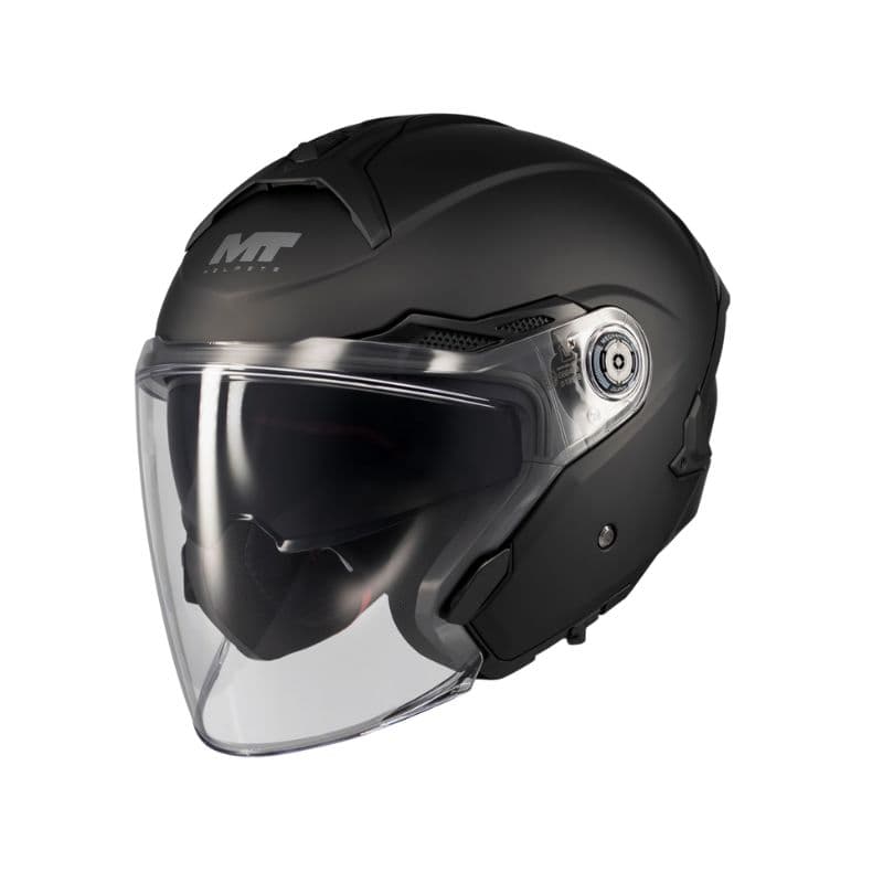 Mt Yarım Kask Of515sv Cosmo Sv Pure A1 Parlak Siyah