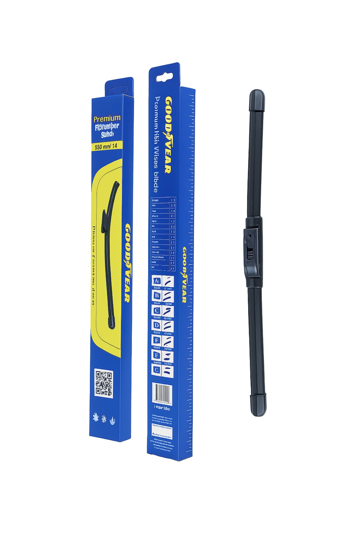 NISSAN Pulsar N16 2009 Model Supermute Silecek Ön Takım 550mm/400mm