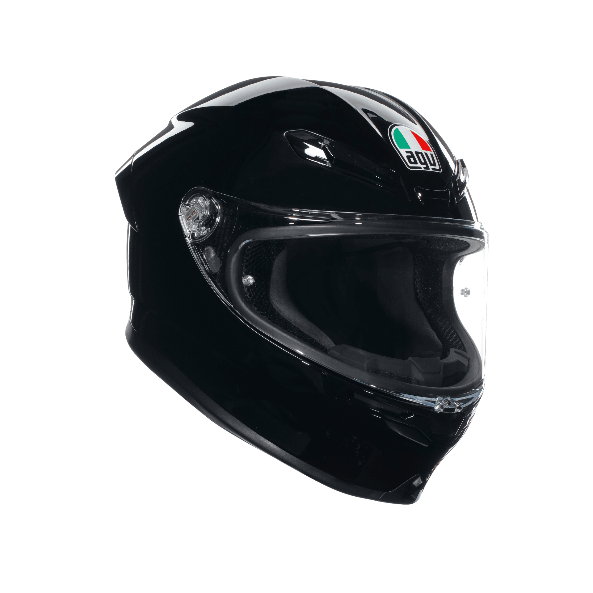 Agv K6 S Black Mono Kapalı Kask