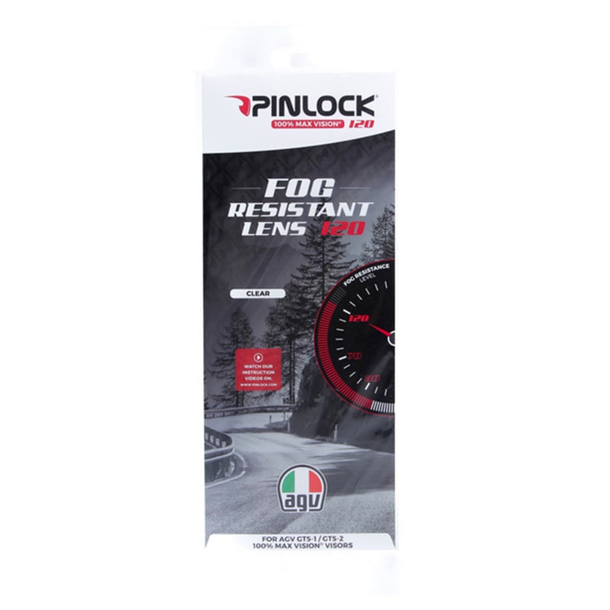 Agv Tourmodular Clear Pinlock Lens 120