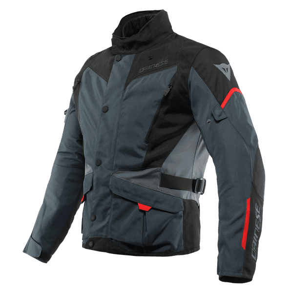 Dainese Tempest 3 Ebony Black Lava Red D-Dry Mont