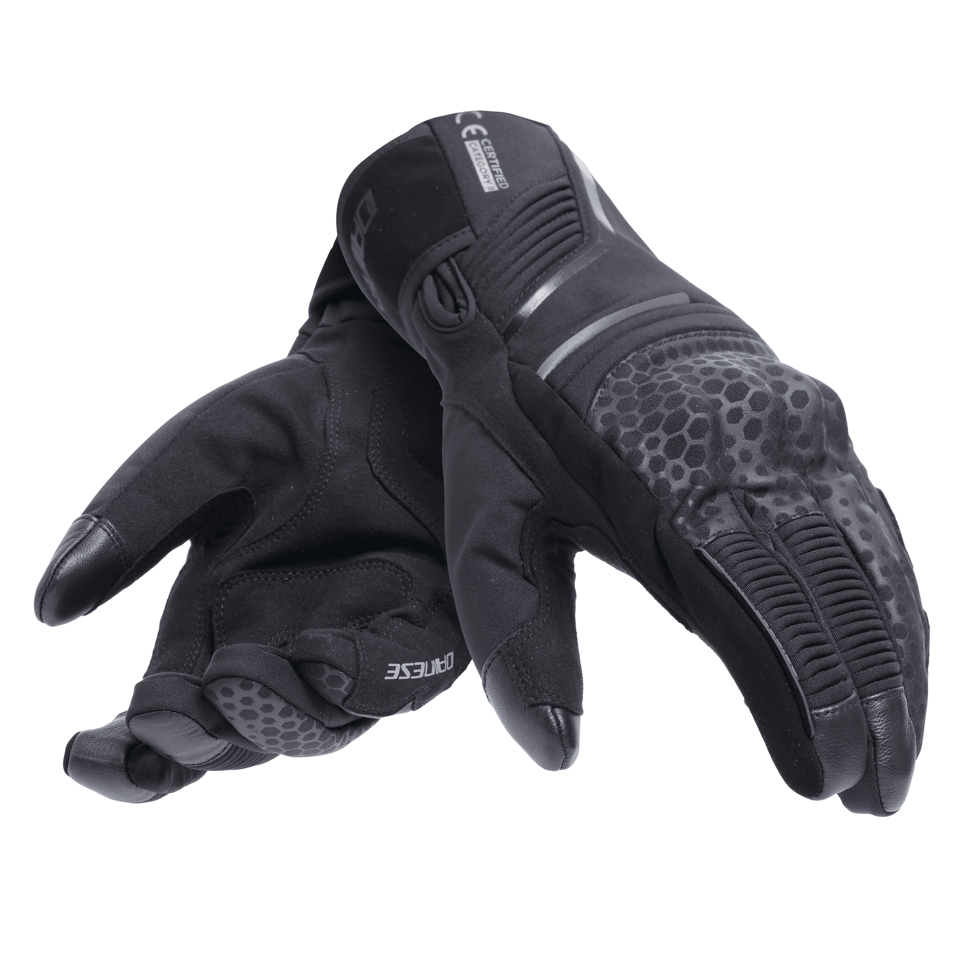 Dainese Tempest 2 D-Dry Black Short Eldiven