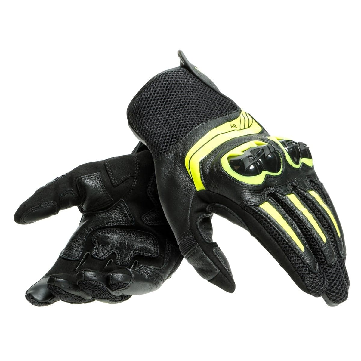 Dainese Dainese Mig 3 Unisex Gloves Black Fluo Yellow Deri Eldiven