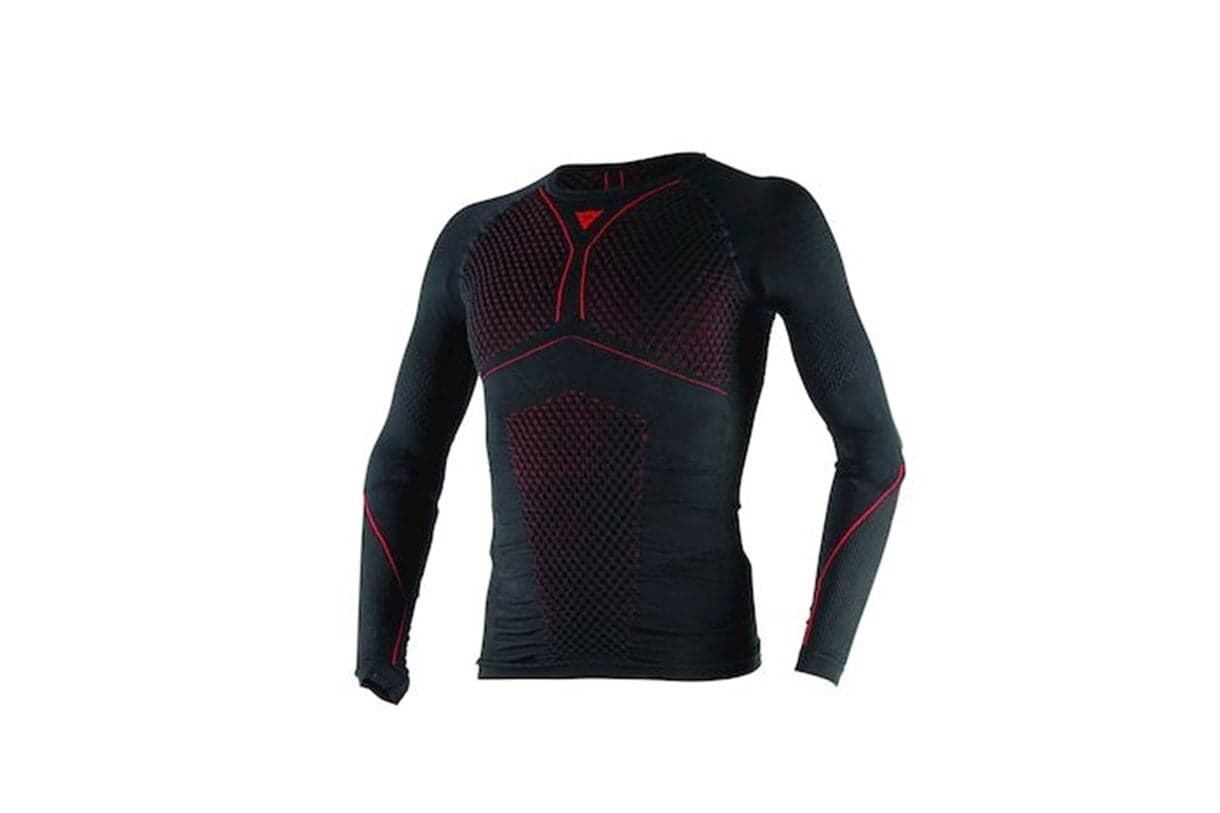 Dainese Dainese D-Core Ls Black Red Termal Üst İçlik