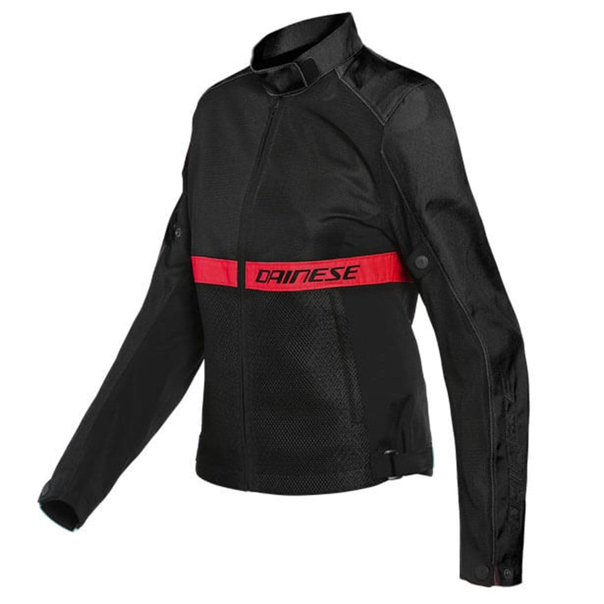 Dainese Ribelle Air Black Lava Red Kadın Tekstil Mont