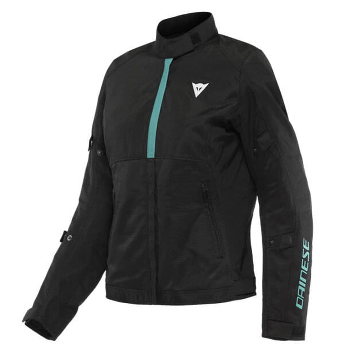 Dainese Risoluta Air Black Acqua Green Kadın Tekstil Mont