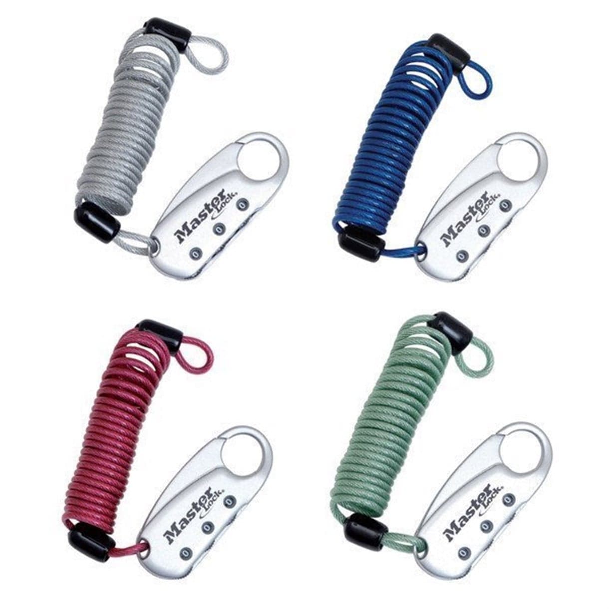 Masterlock Masterlock Seyahat/Spor İçin Çelik Kablo Kilidi