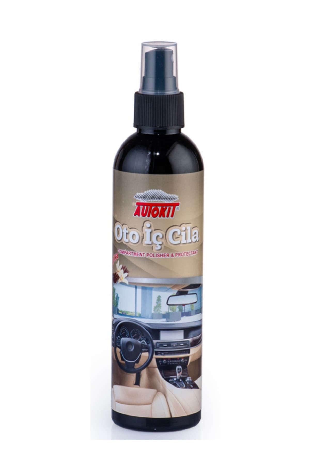 Oto İç Cila Torpido Yenileme Koruma Sütü Vanilya 250 ML