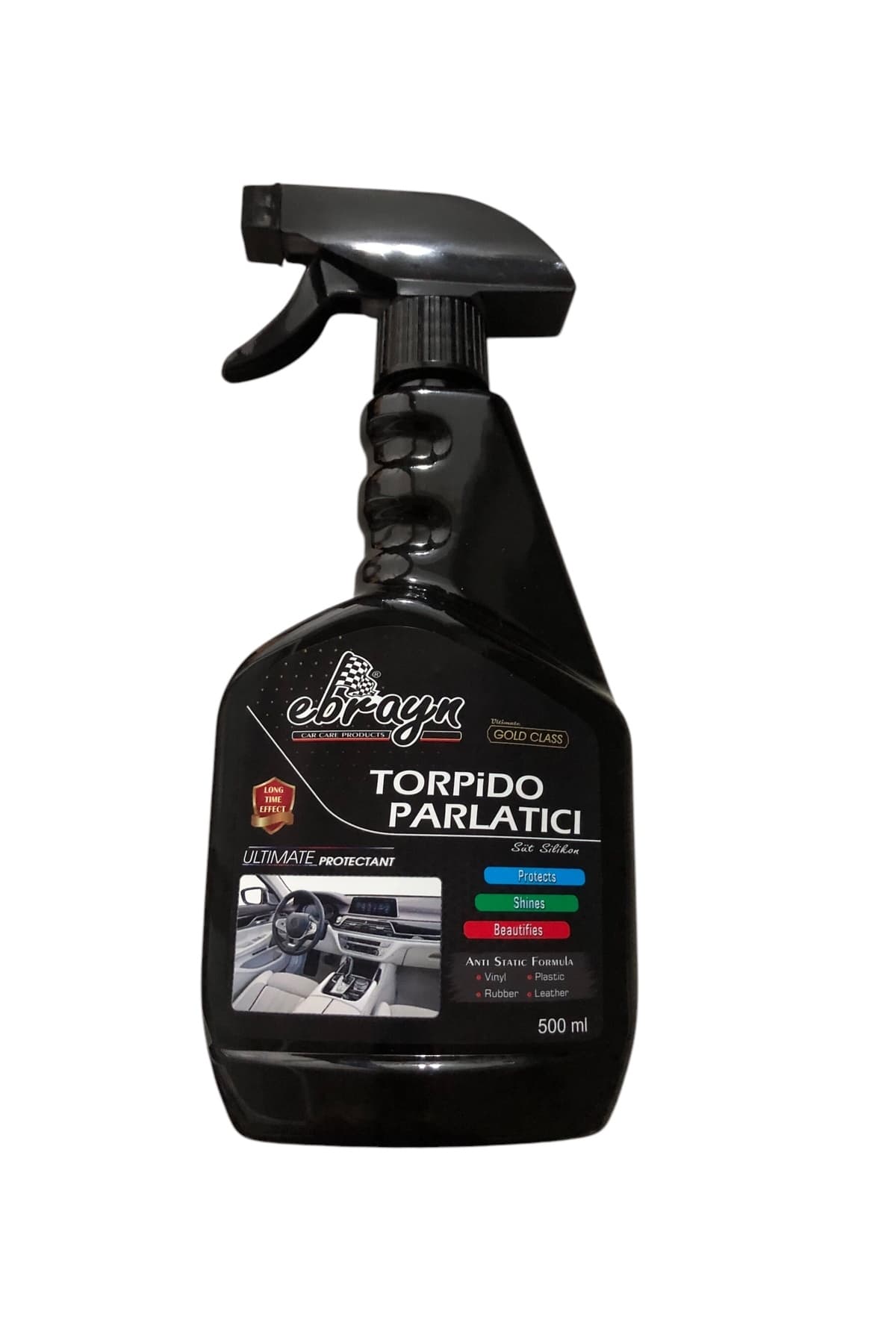 Ebrayn Torpido Parlatıcı Süt Silikon Torpido Bakım Sütü 500 ml