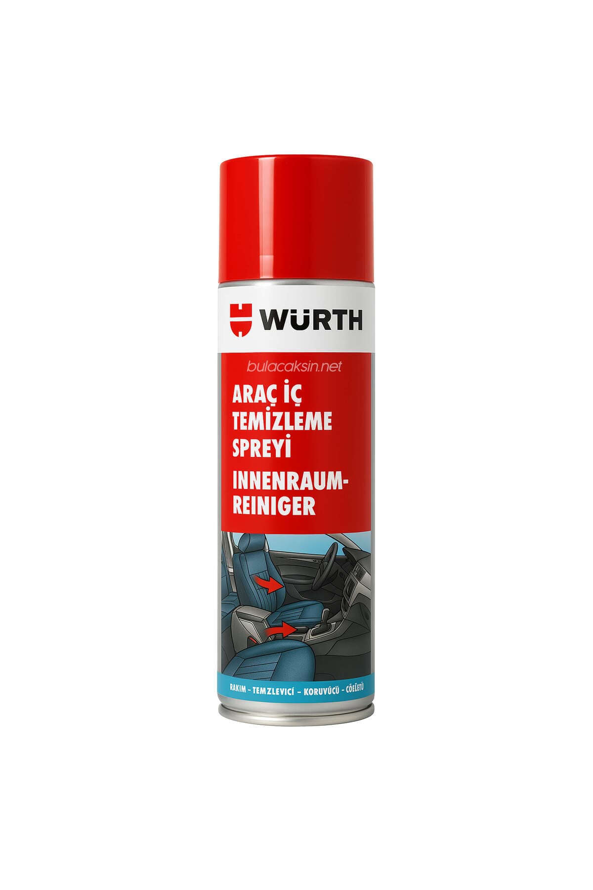Würth Araç içi Temizleme ve Bakım Spreyi 500 ml