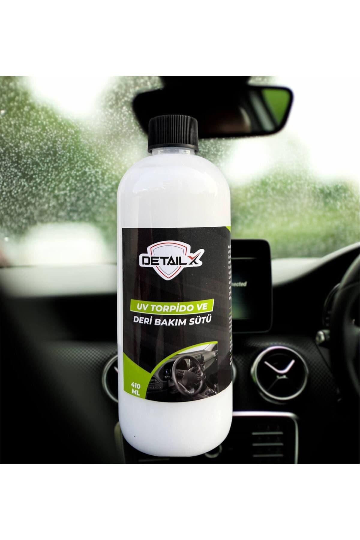 DetailX UV Torpido ve Deri Parlatıcı Koruyucu Premium Süt Krem ( Sünger Hediyeli )