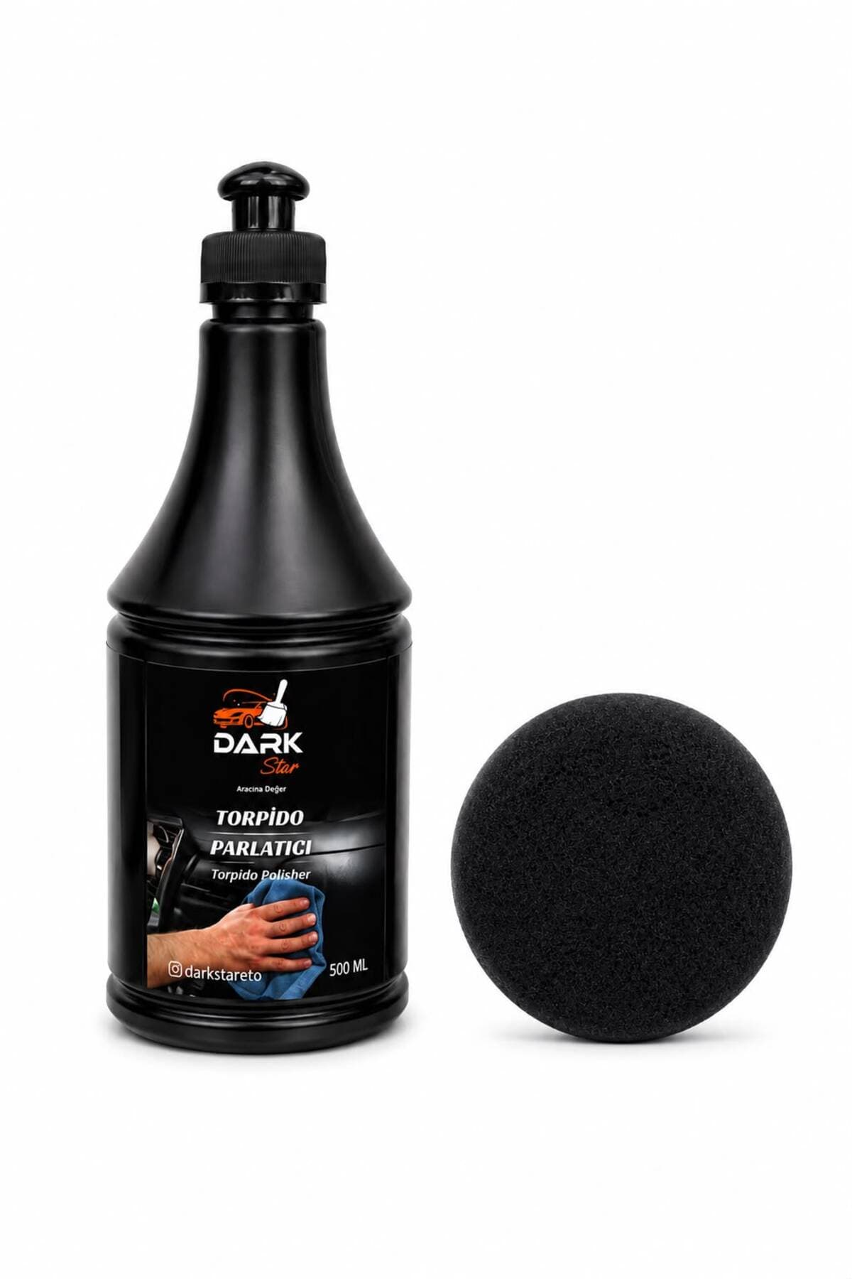 Dark Star Torpido Parlatıcı ve Koruyucu Bakım Sütü 500 ml - Uygulama Süngeri Hediyeli