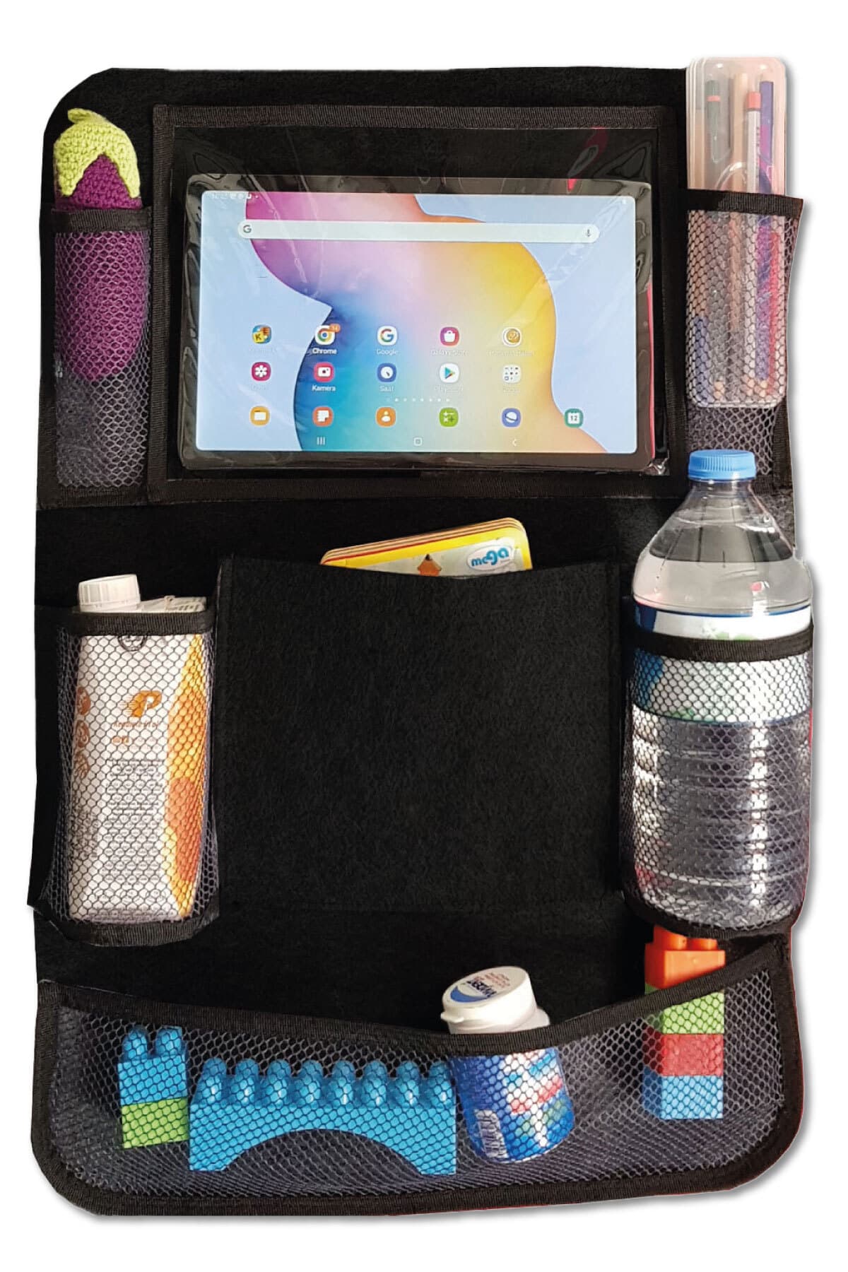 Araba Koltuk Arkası Organizeri Tablet Tutucu Organizer Ipad Tablet Tutucu