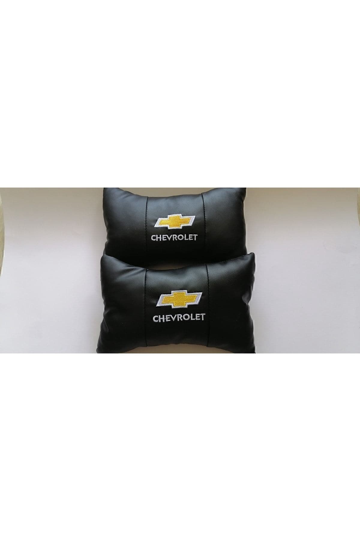 Chevrolet Logo Captiva Cruze Model Oto Araba Ofis Bel Destek Koltuk Boyun Yastığı Vinil Deri Nakış
