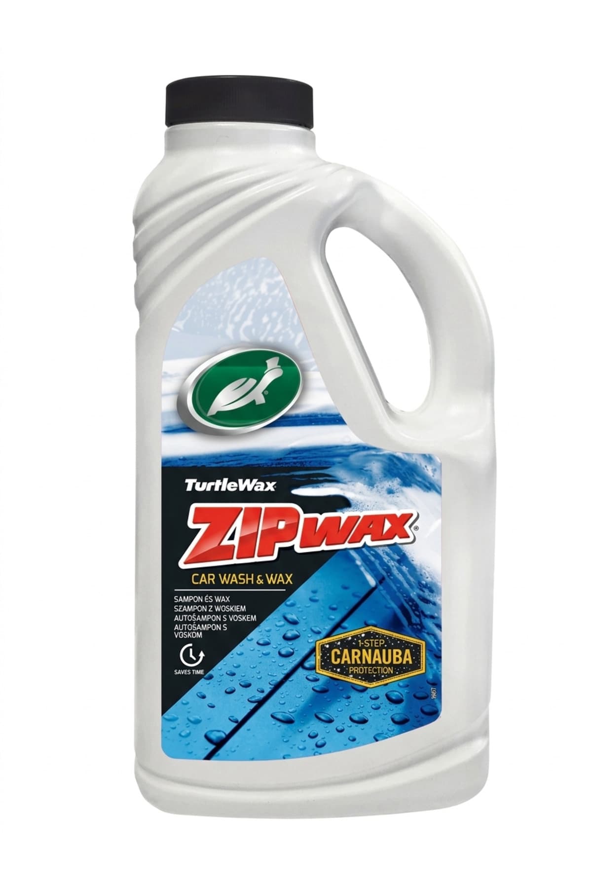 Cilalı Oto Yıkama Şampuanı Zip Wax Konsantre 1 Litre Üstün Parlaklık & Koruma 60 Yıkama Ph Dengeli
