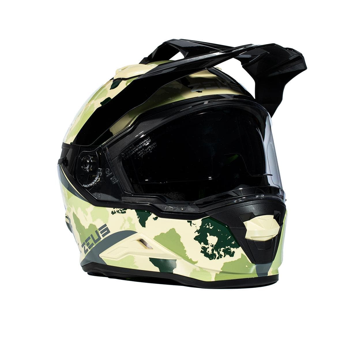 Zeus ZS-913 B6F Yellow Green Kapalı Kask