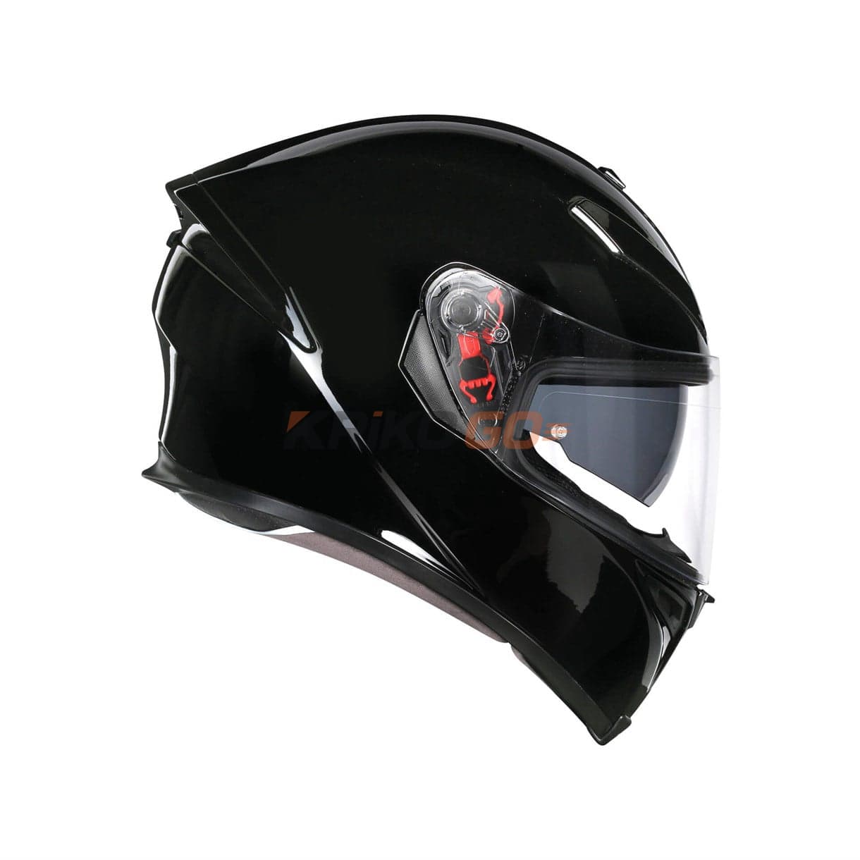 Agv K5 S Solid PLK Siyah Kapalı Kask