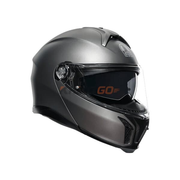 Agv Tourmodular Solid MPLK Luba Grey Matt Çene Açılır Kask