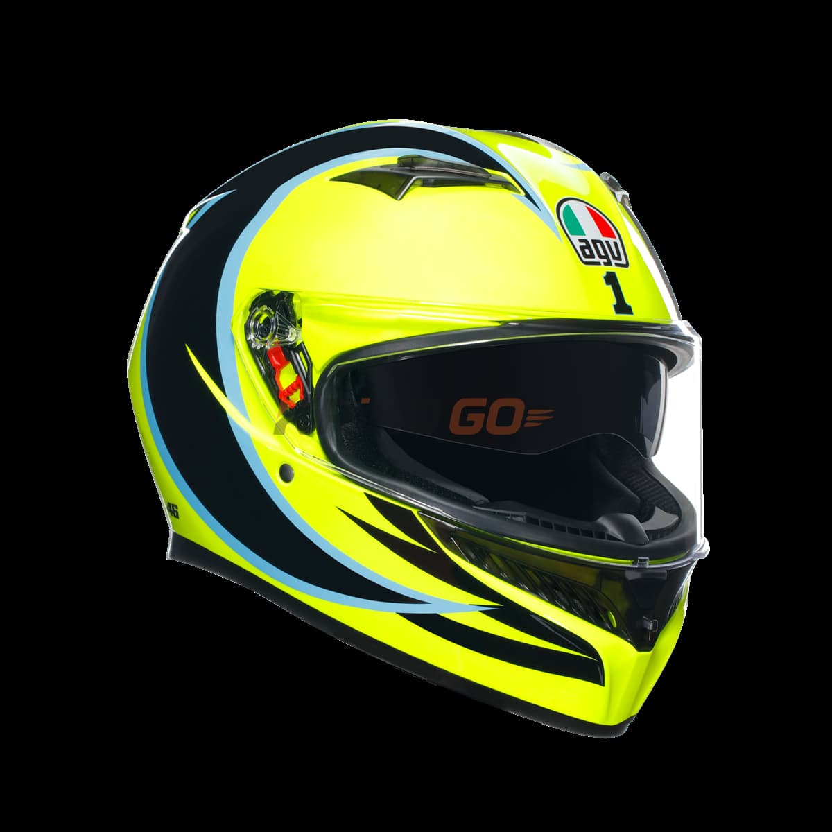 Agv K3 Rossi WT Phillip İsland 2005 Kapalı Kask