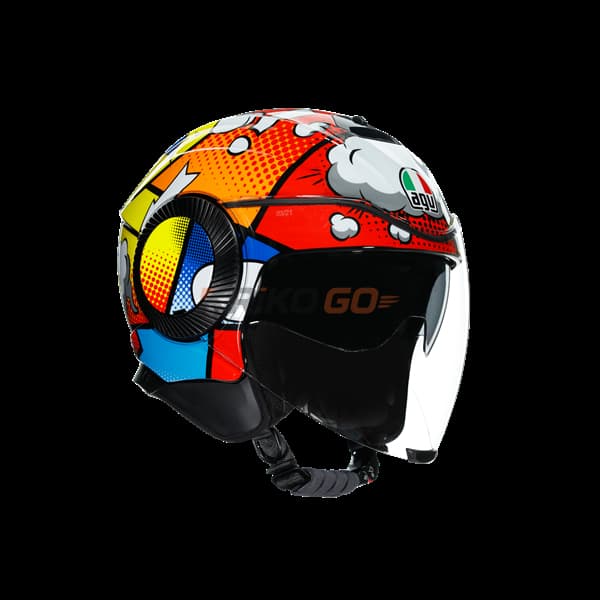 Agv Orbyt Multi Spray Açık Kask