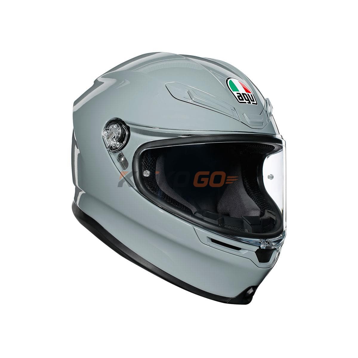 Agv K6 Solid Nardo Gri Kapalı Kask