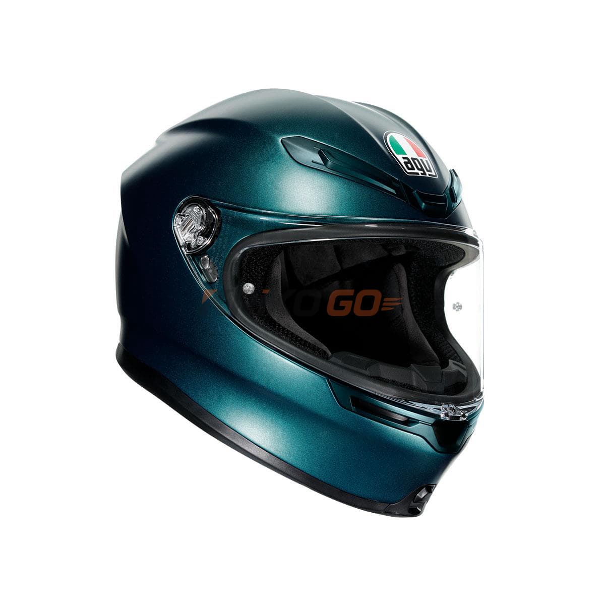 Agv K6 Solid Petrolio Matt Kapalı Kask