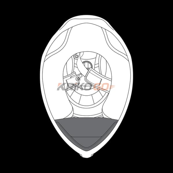 Agv K1 /K1 S Neutra Çene Pedi (XS-S-M)