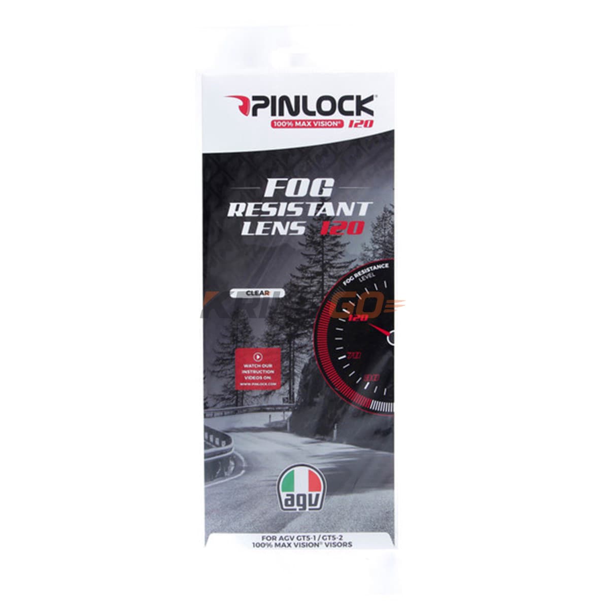 Agv Tourmodular Clear Pinlock Lens 120