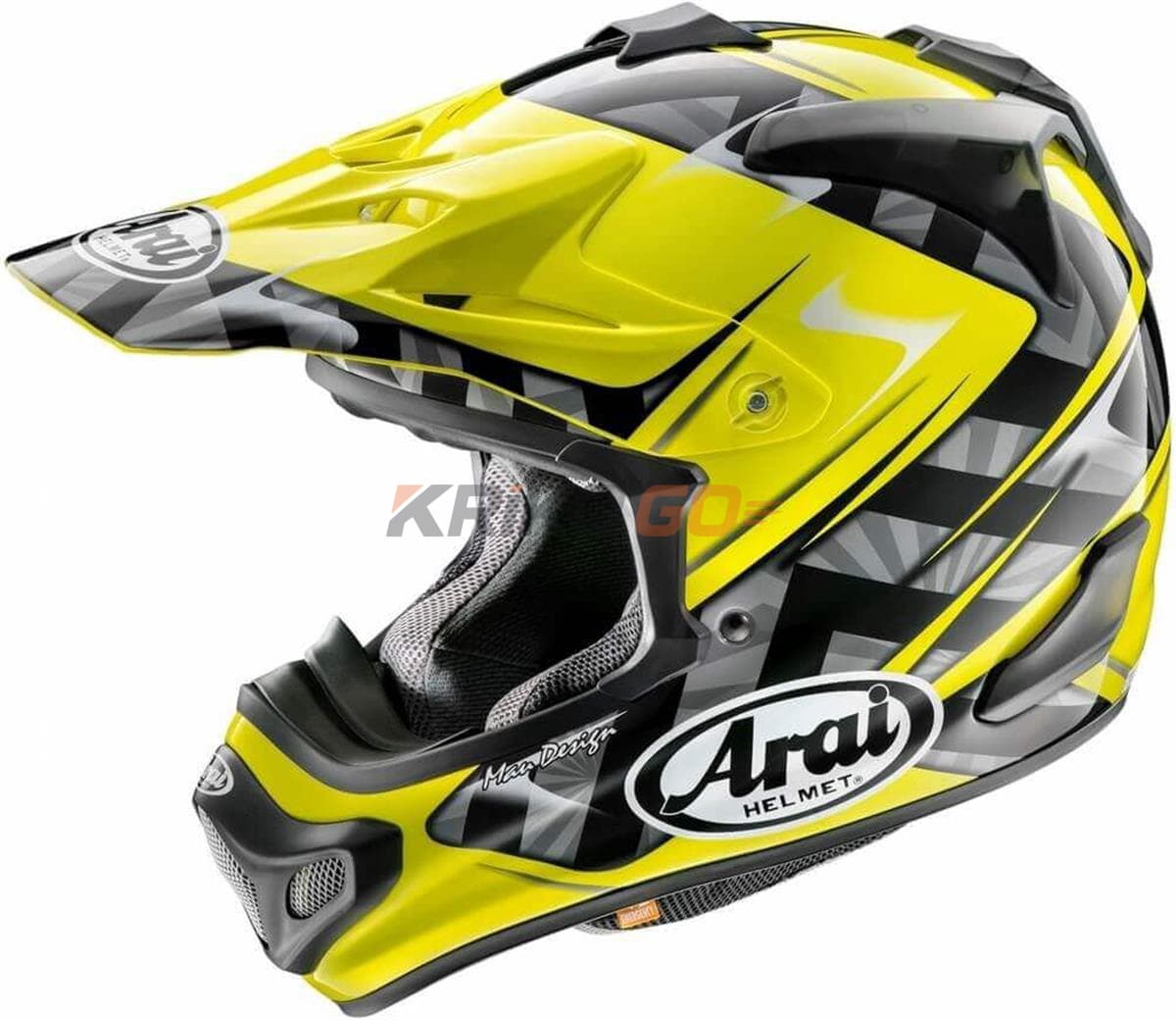 Arai Tour -X4 Detour II Fluor Yellow Kapalı Kask