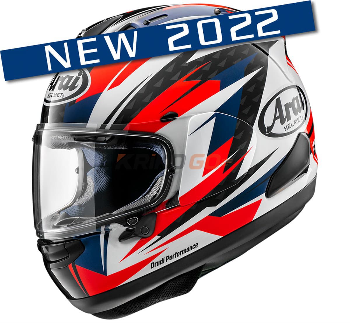 Arai Yeni Rx7 V Evo Rush Red Kapalı Kask