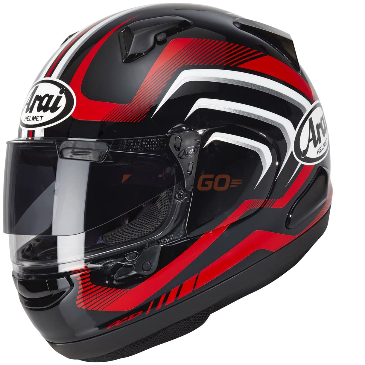 Arai QV-Pro Carve Red Kapalı Kask