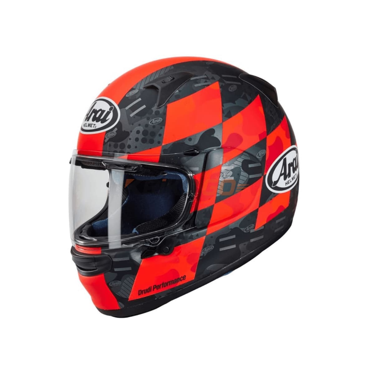 Arai Profile-V Patch Red Kapalı Kask
