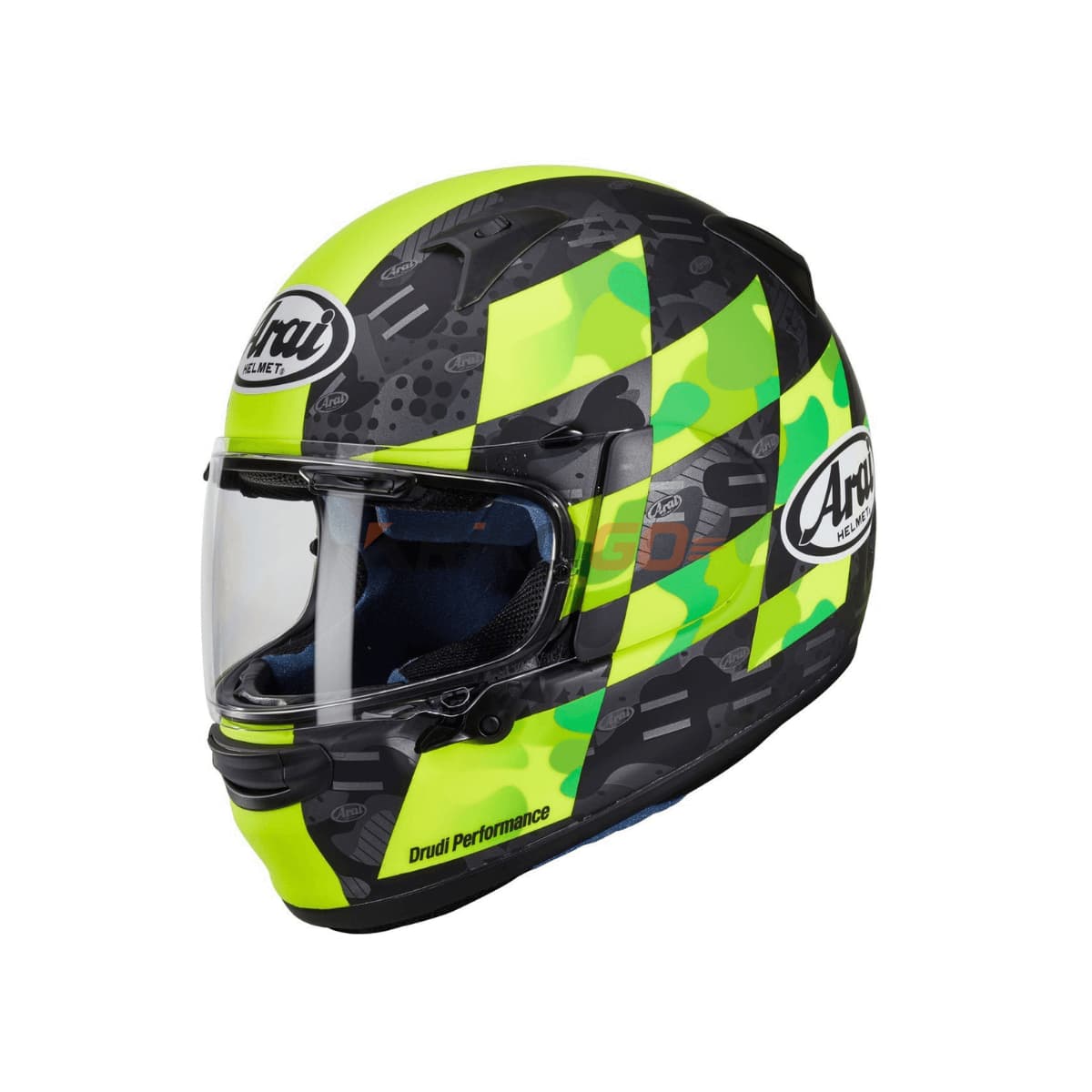 Arai Profile-V Patch Fluor Yellow Kapalı Kask